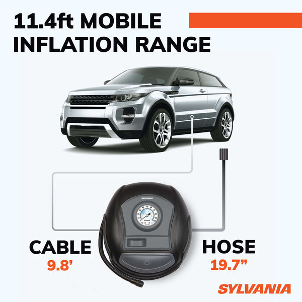 SYLVANIA BASIC Portable Tire Inflator, , hi-res